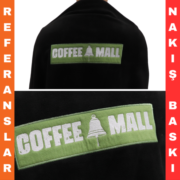 Referanslar - Baskılı Polar Şal - Coffee Mall